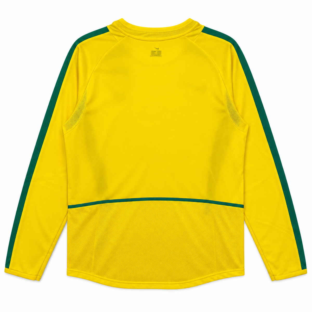 Camiseta Retro Brasil 2002 - 1ª Equipación Manga Larga