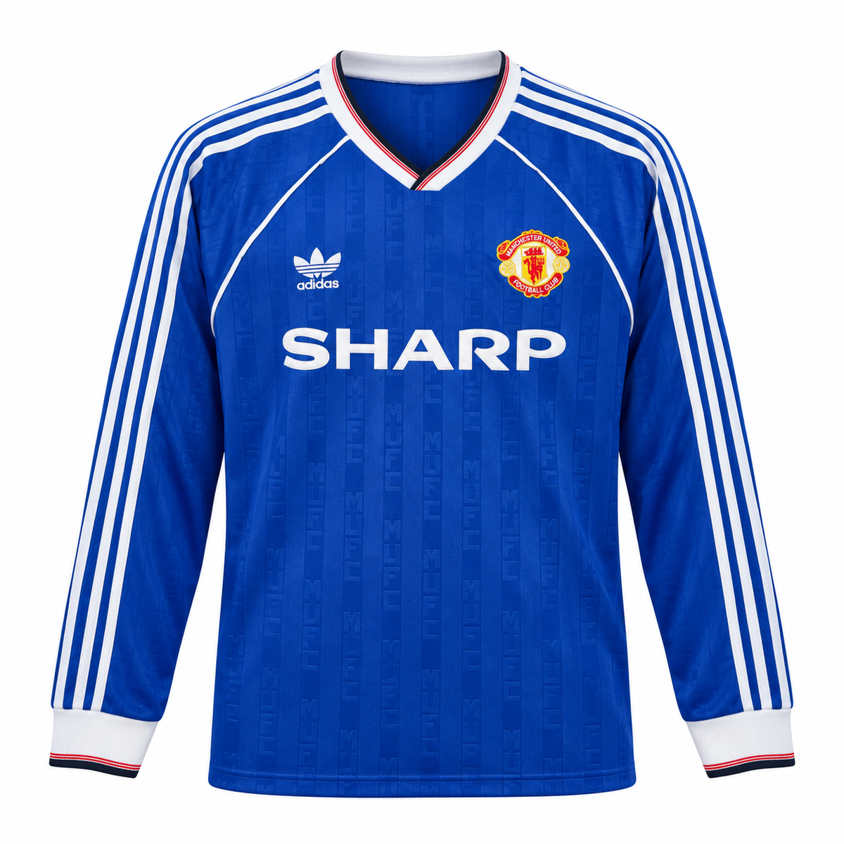 Camiseta Retro Manchester United 1988/90 - 3ª Equipación Manga Larga