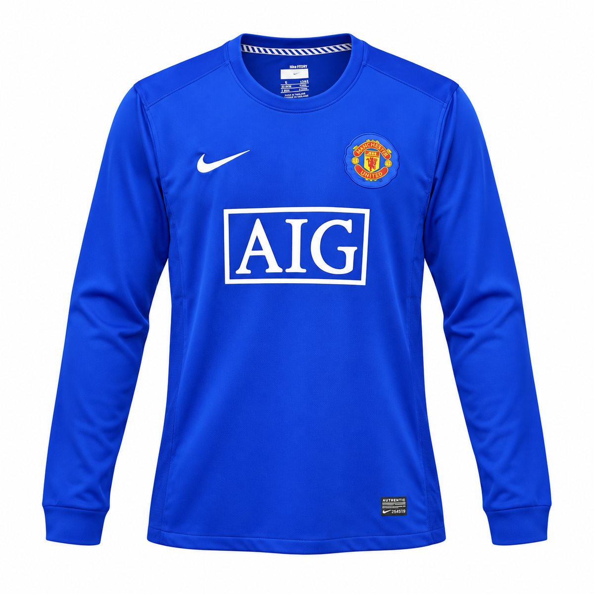 Camiseta Retro Manchester United 2008/09 - 3ª Equipación Manga Larga