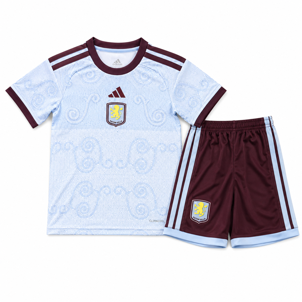 Conjunto Infantil Aston Villa 2026/27 - 3ª Equipación