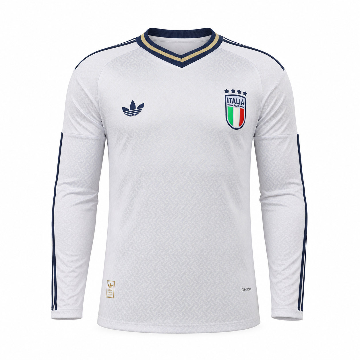 Camiseta Italia Mundial 2026 - 2ª Equipación Manga Larga