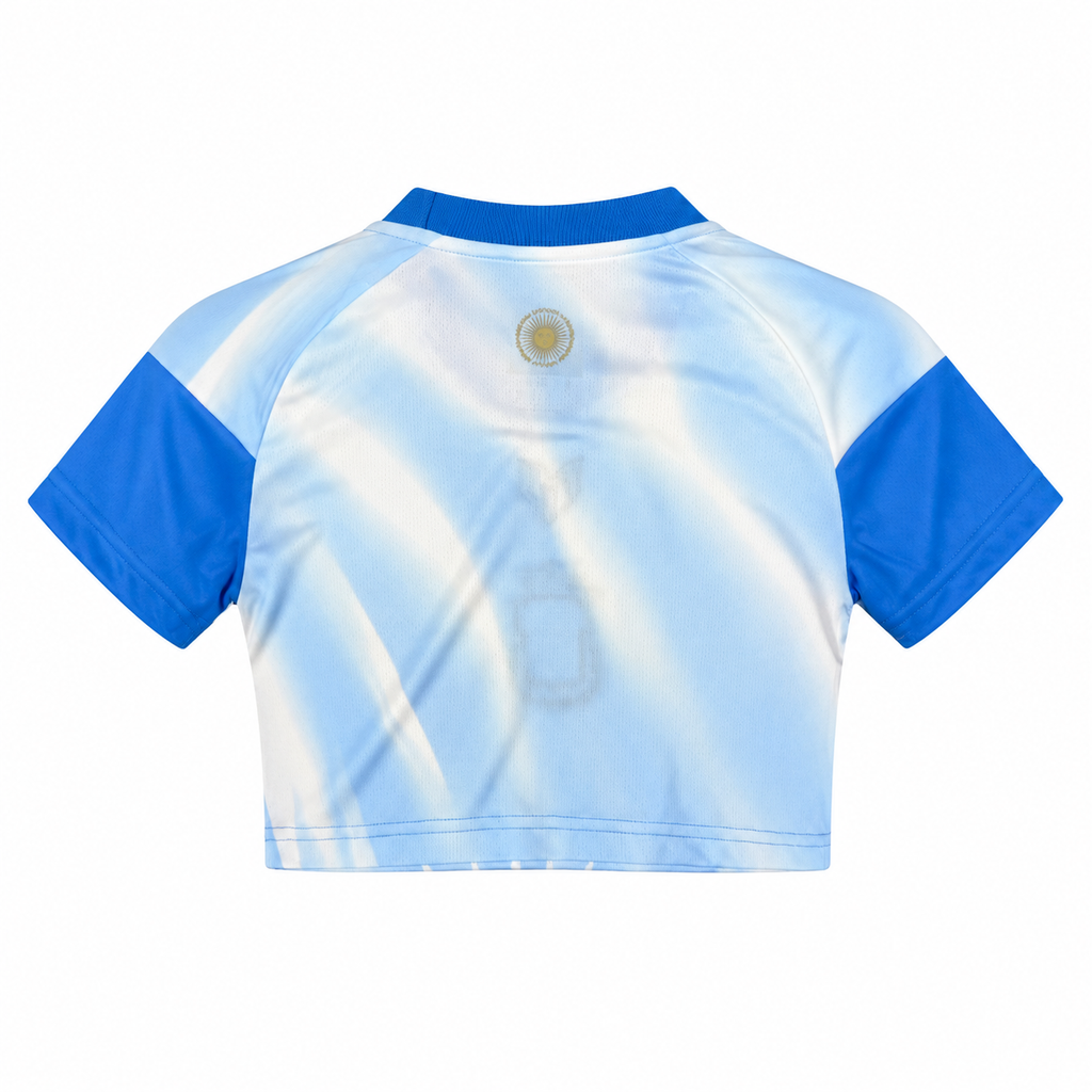 Crop Top Mujer Pre-Partido Argentina - Despedida Messi