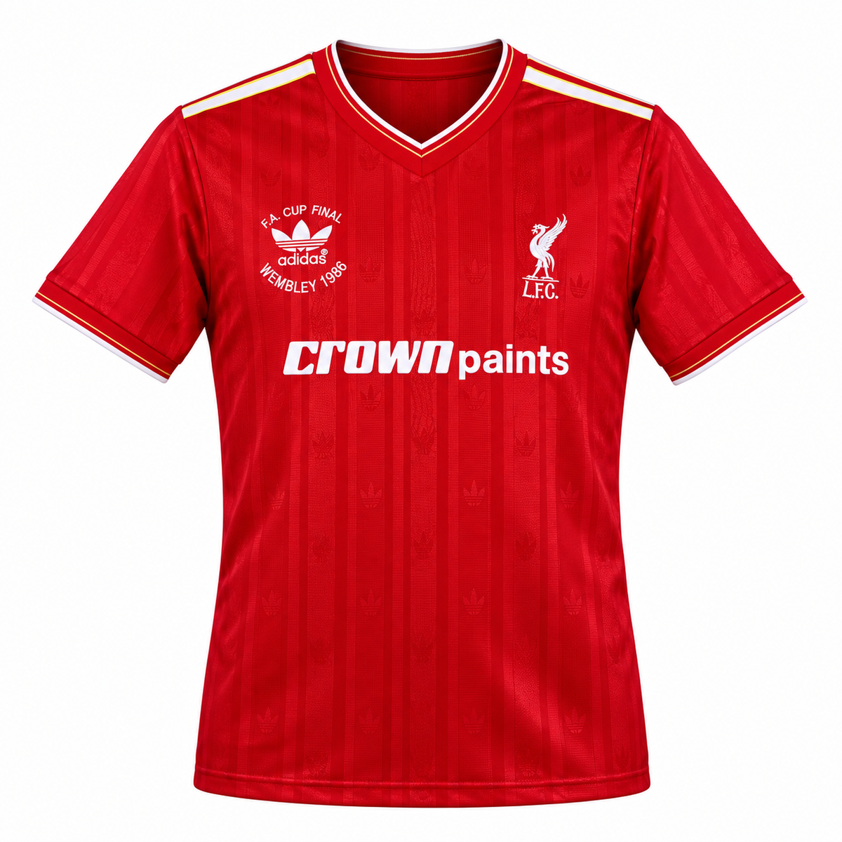 Camiseta Retro Liverpool 1986 - Edición Final Fa Cup