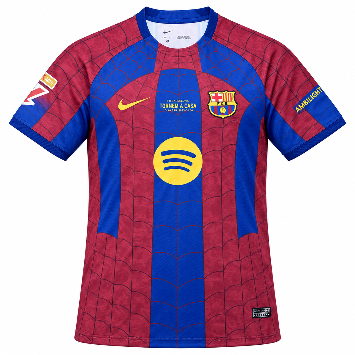Camiseta Barcelona - Edición Especial Spider-Man