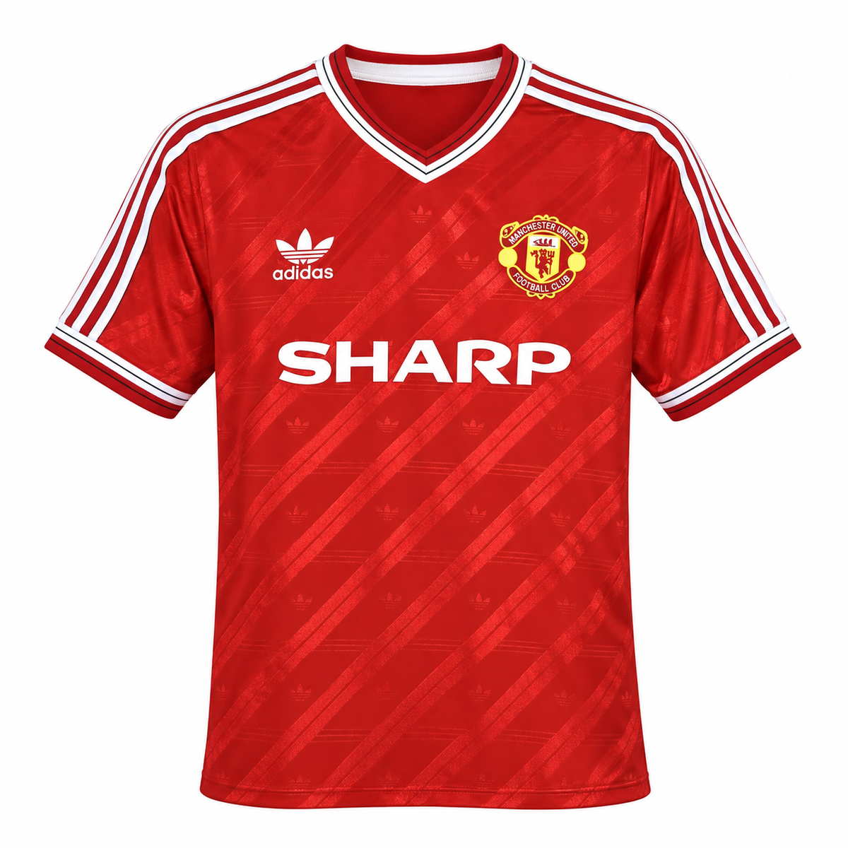 Camiseta Retro Manchester United 1986/88 - 1ª Equipación