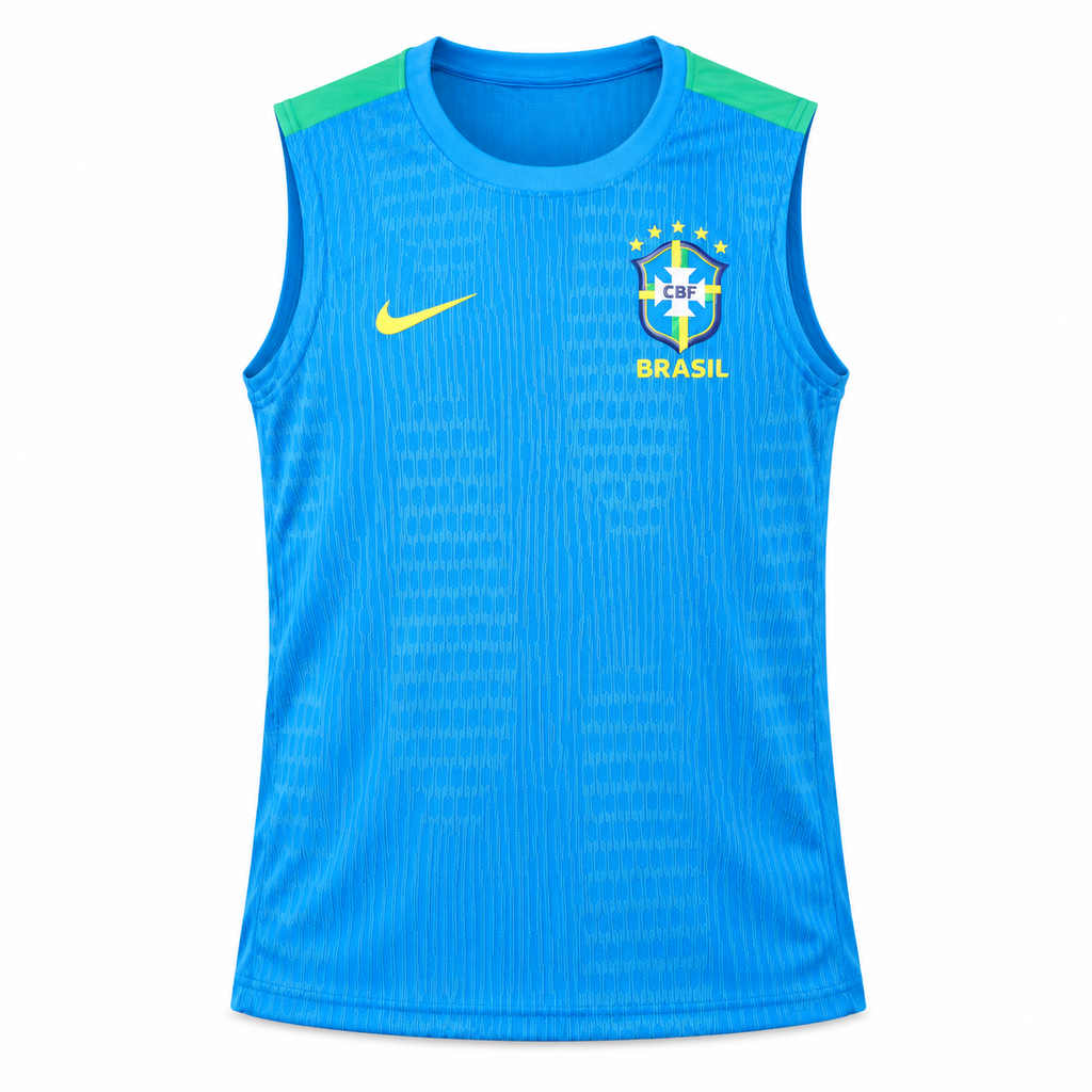 Camiseta Tirantes Brasil Mundial 2026 - 1ª Equipación Entrenamiento
