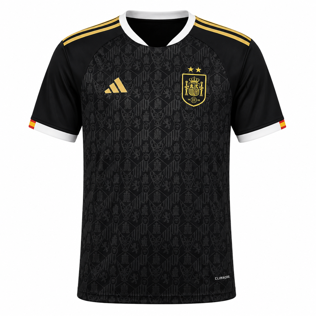 Camiseta España Mundial 2026 - Edición Especial Negra