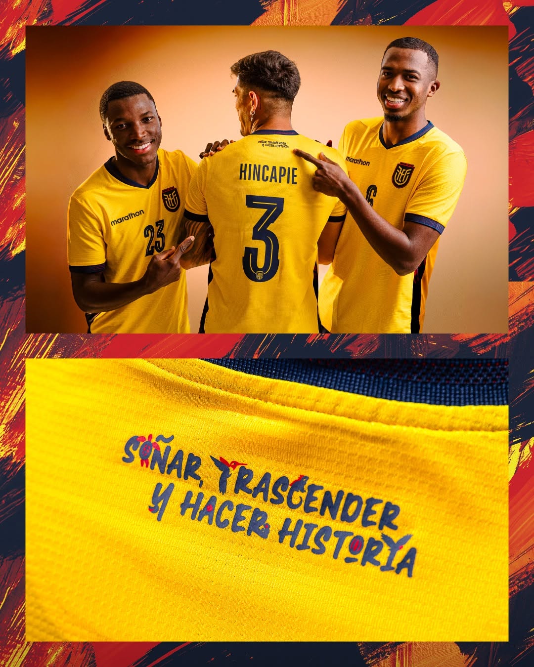Camiseta Ecuador Mundial 2026 - 1ª Equipación