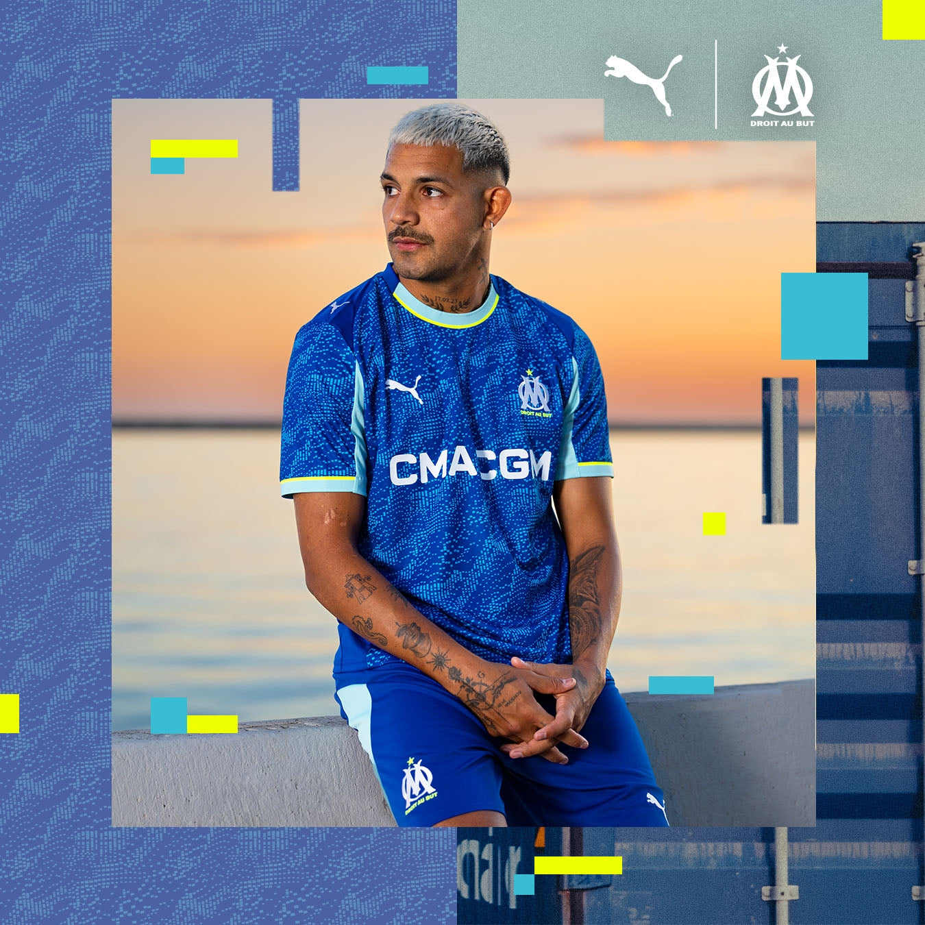 Camiseta Olympique de Marsella 2025/26 - 3ª Equipación