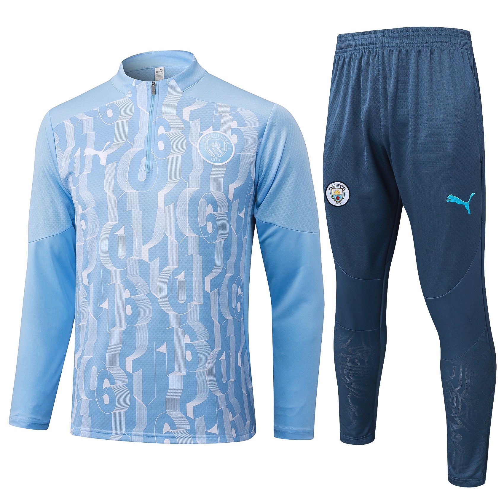Conjunto de Entrenamiento Largo Manchester City - 2025/26