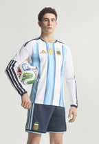 Camiseta Argentina Mundial 2026 - 1ª Equipación Manga Larga