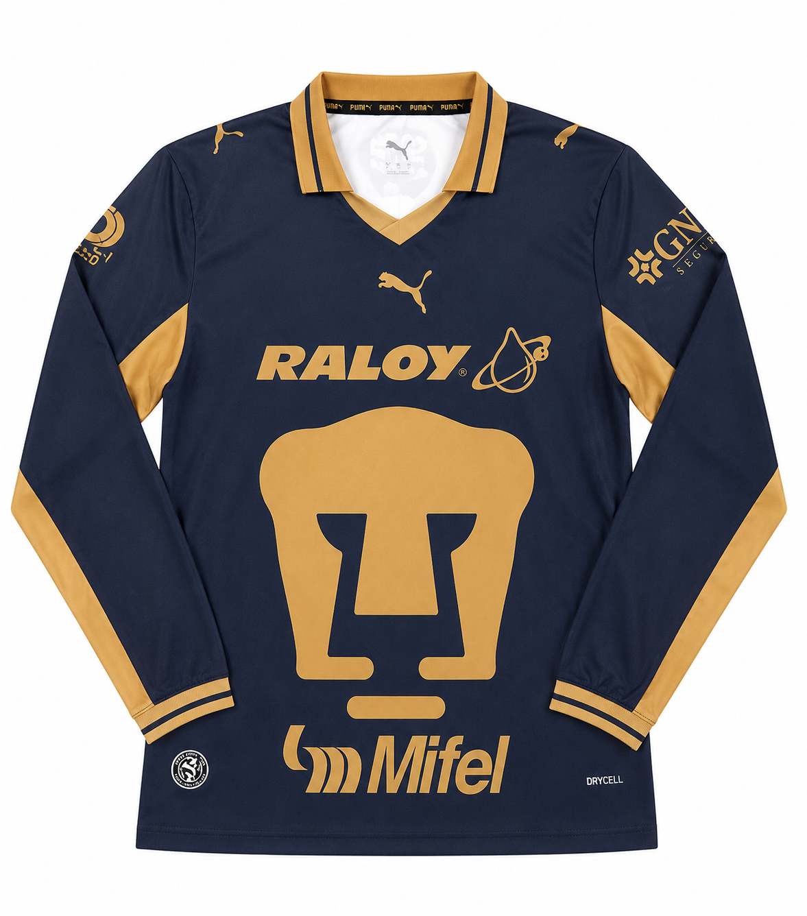 Camiseta Pumas UNAM 2026/27 - 1ª Equipación Manga Larga