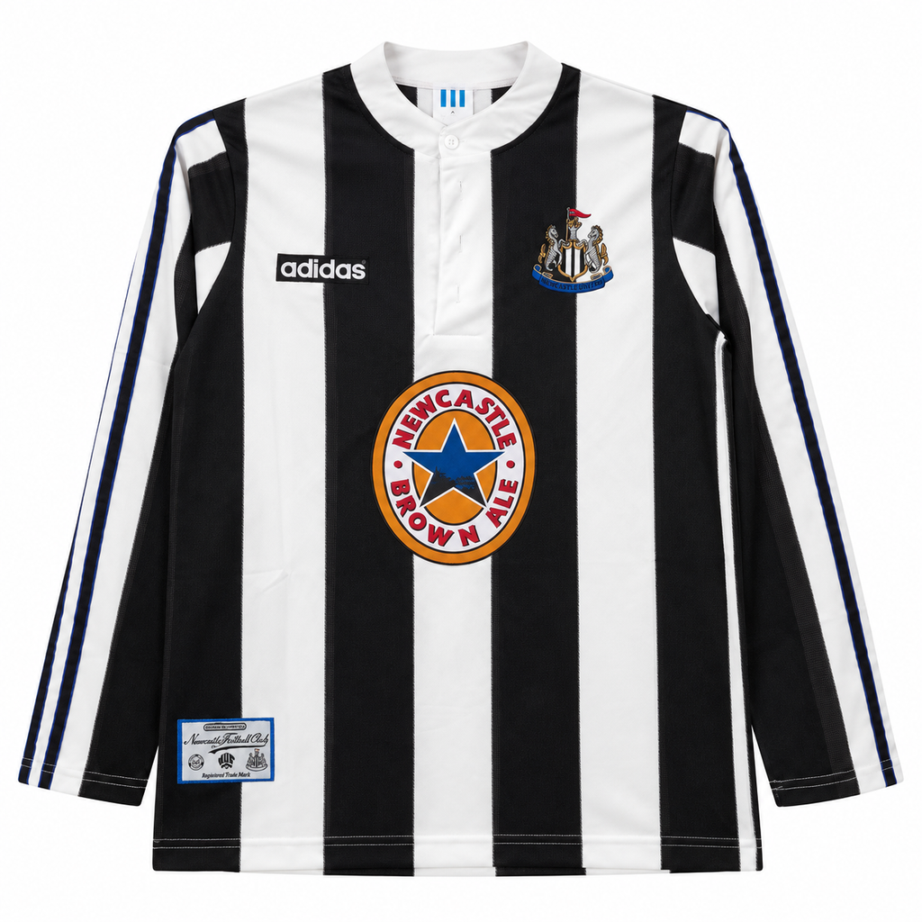 Camiseta Retro Newcastle 1995/97 - 1ª Equipación Manga Larga
