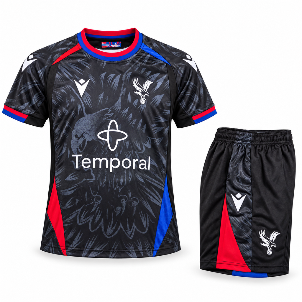 Conjunto Infantil Crystal Palace 2026/27 - 3ª Equipación