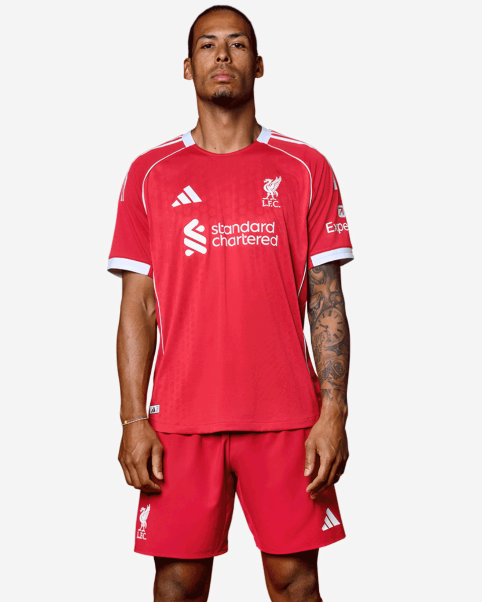 Camiseta Liverpool Fc 2025/26 - 1ª Equipación