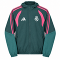 Cortavientos Real Madrid 2026/27 - Verde/Rosa