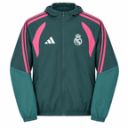 Cortavientos Real Madrid 2026/27 - Verde/Rosa