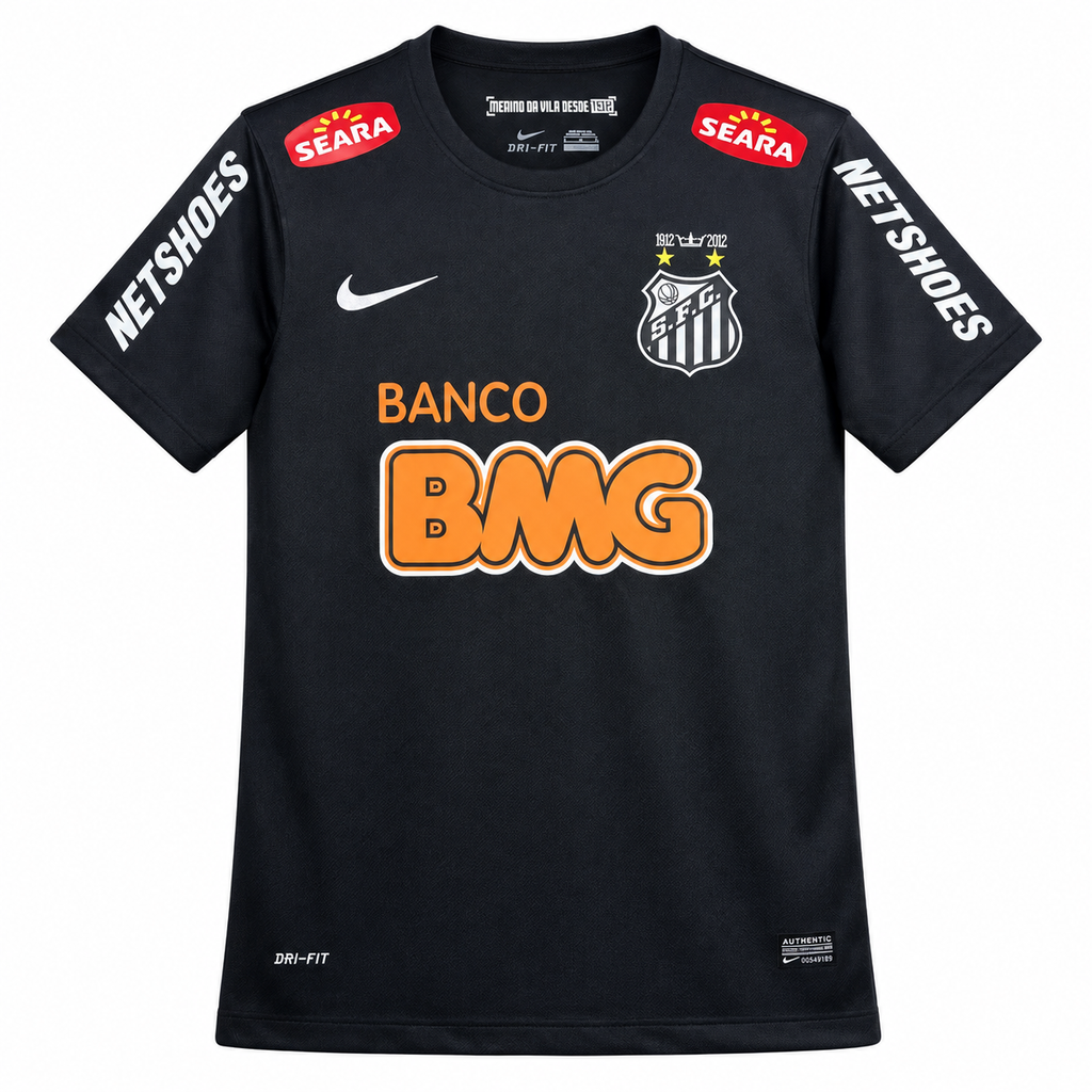 Camiseta Retro Santos 2012 - 2ª Equipación
