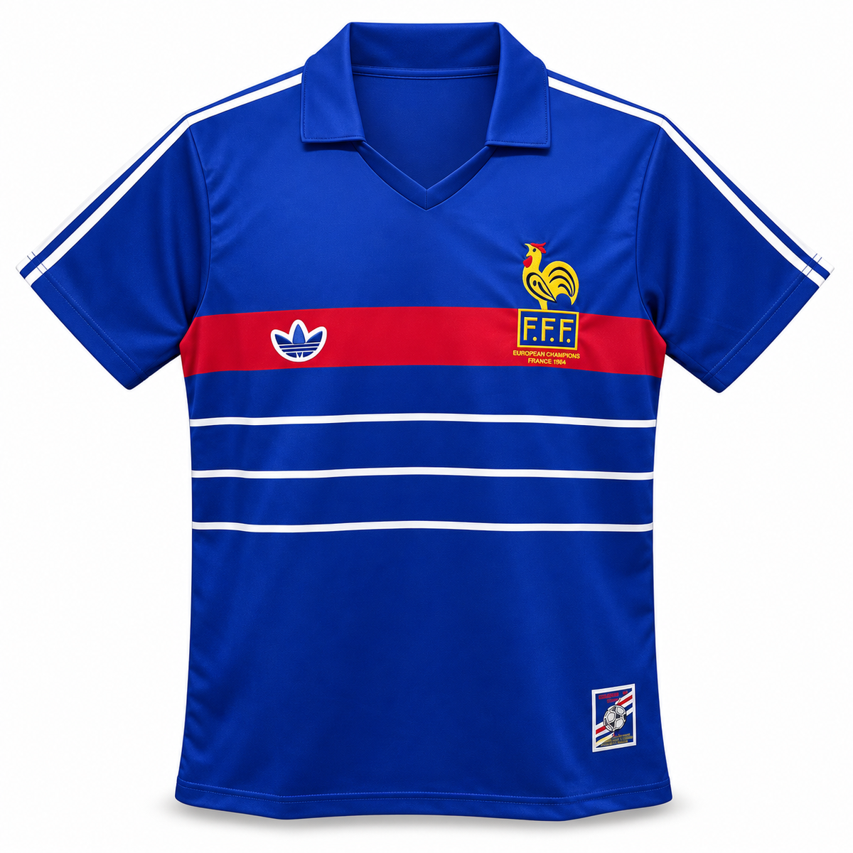 Camiseta Retro Francia 1984 - 1ª Equipación