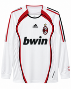 Camiseta Retro Ac Milán 2006/07 - 2ª Equipación Manga Larga