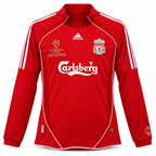 Camiseta Retro Liverpool 2007/08 - Edición Final Champions League Manga Larga