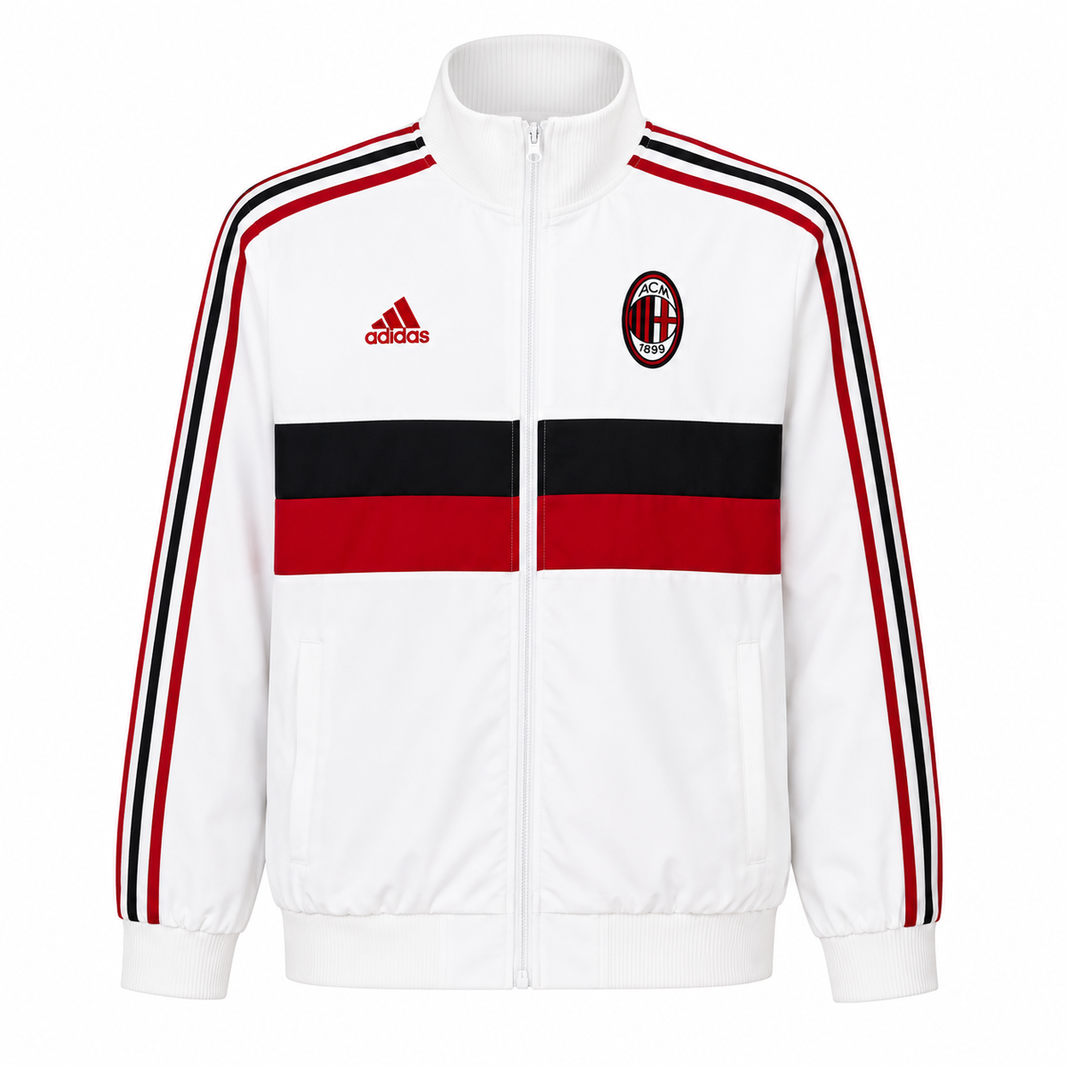 Cortavientos Retro Ac Milán - Blanco