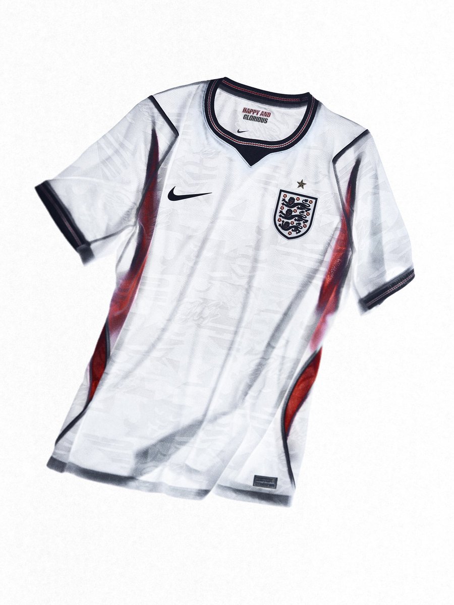 Camiseta Inglaterra Mundial 2026 - 1ª Equipación