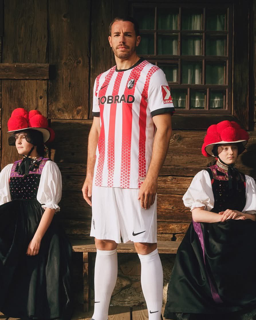 Camiseta Sc Friburgo 2025/26 - 1ª Equipación