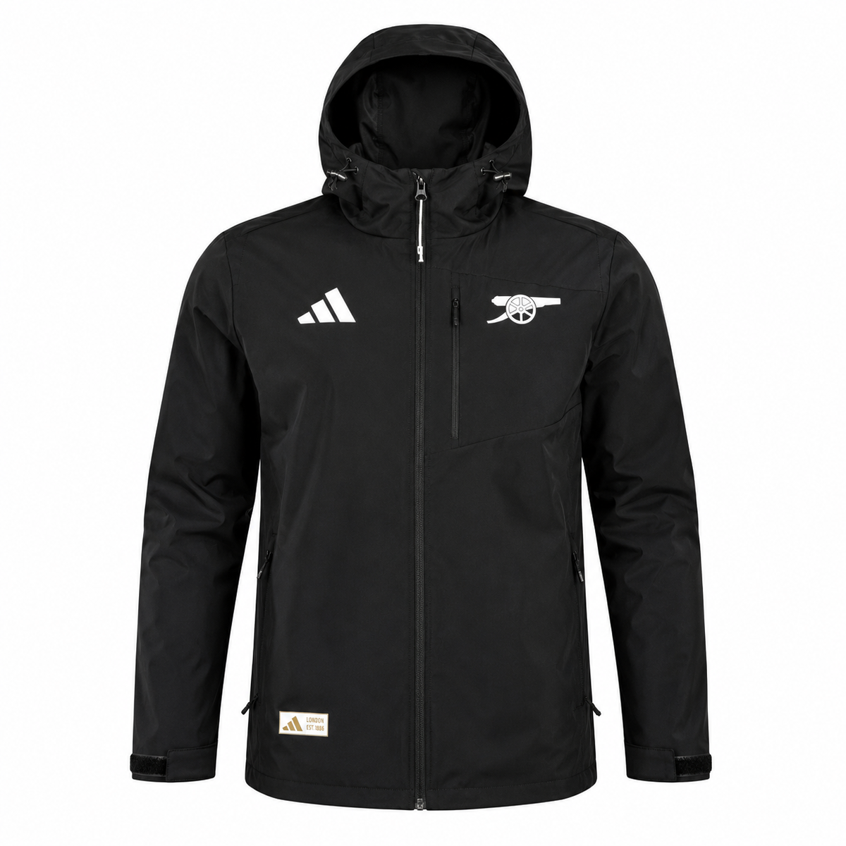 Cortavientos Arsenal 2026/27 - Negro