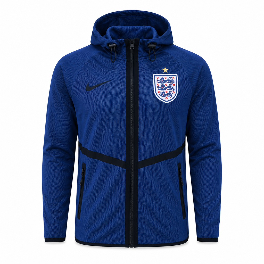 Cortavientos Inglaterra Mundial 2026 - Azul Marino