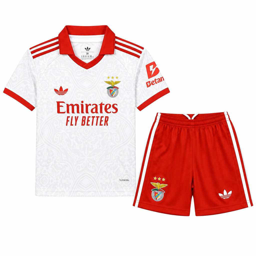 Conjunto Infantil Benfica 2026/27 - 2ª Equipación
