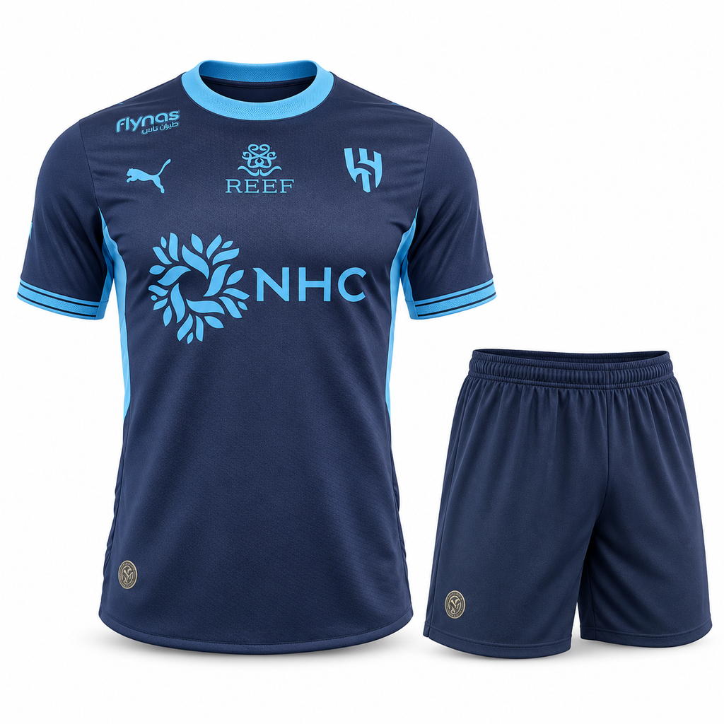 Conjunto Infantil Al-Hilal 2026/27 - 3ª Equipación