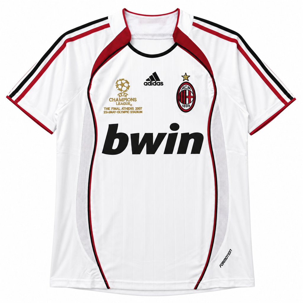 Camiseta Retro Ac Milán 2006/07 - 2ª Equipación Edición Final Champions League