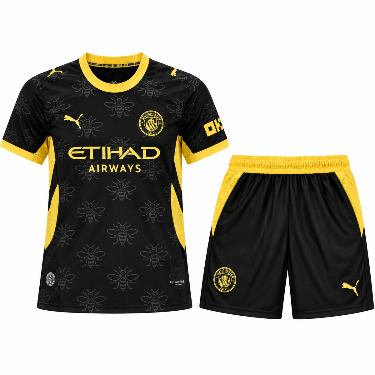 Conjunto Infantil Manchester City 2026/27 - 2ª Equipación