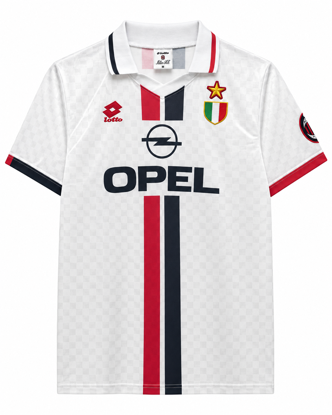 Camiseta Retro Ac Milán 1996/97 - 2ª Equipación