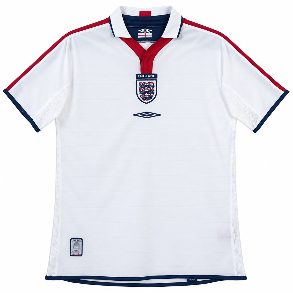 Camiseta Retro Inglaterra 2004 - 1ª Equipación