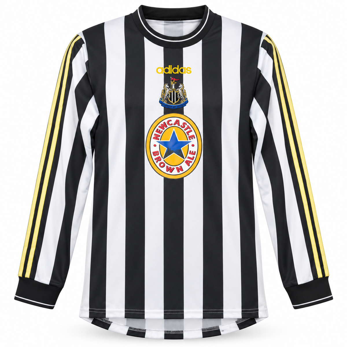 Camiseta Retro Newcastle 1997/99 - 1ª Equipación Manga Larga