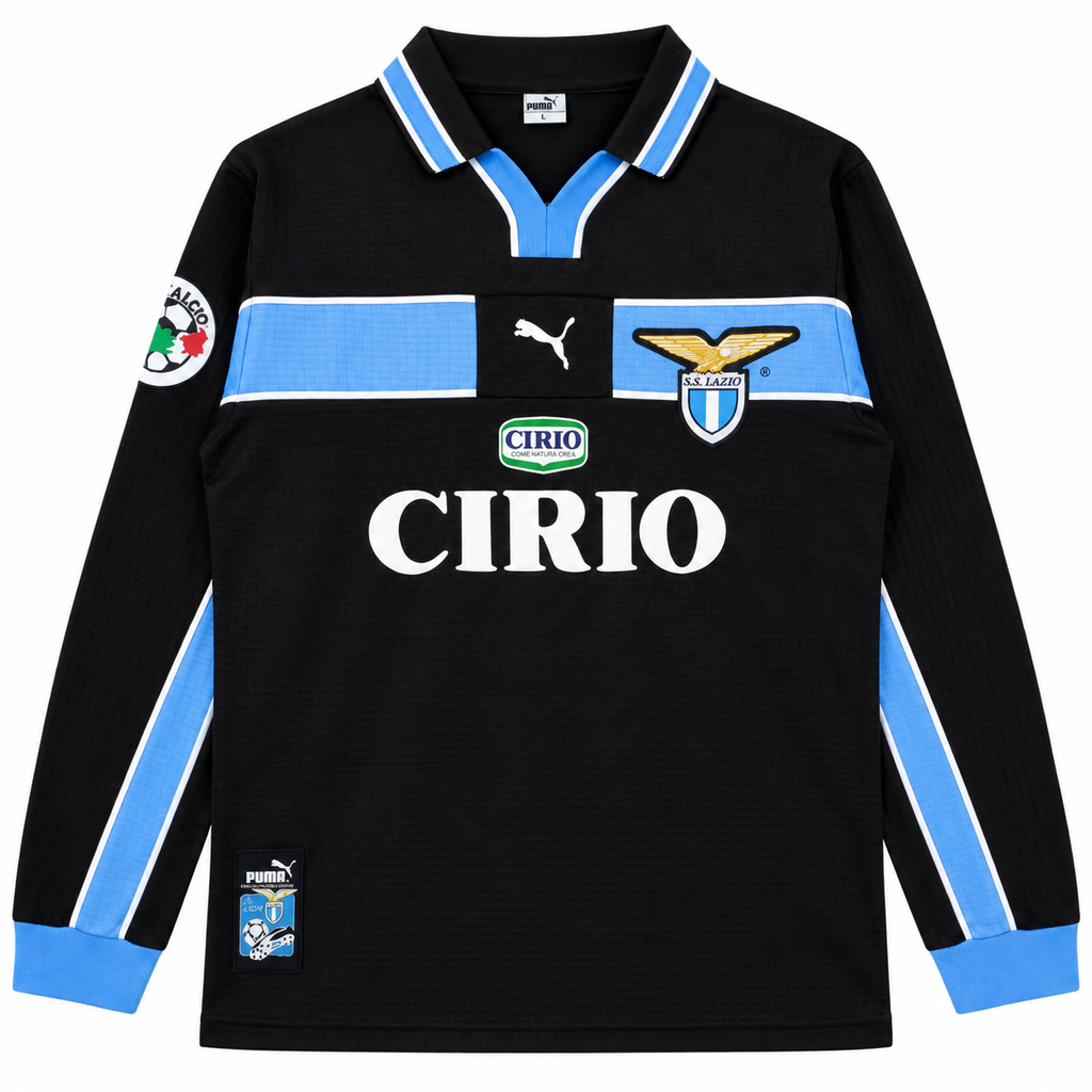 Camiseta Retro Lazio 1998/99 - 2ª Equipación Manga Larga