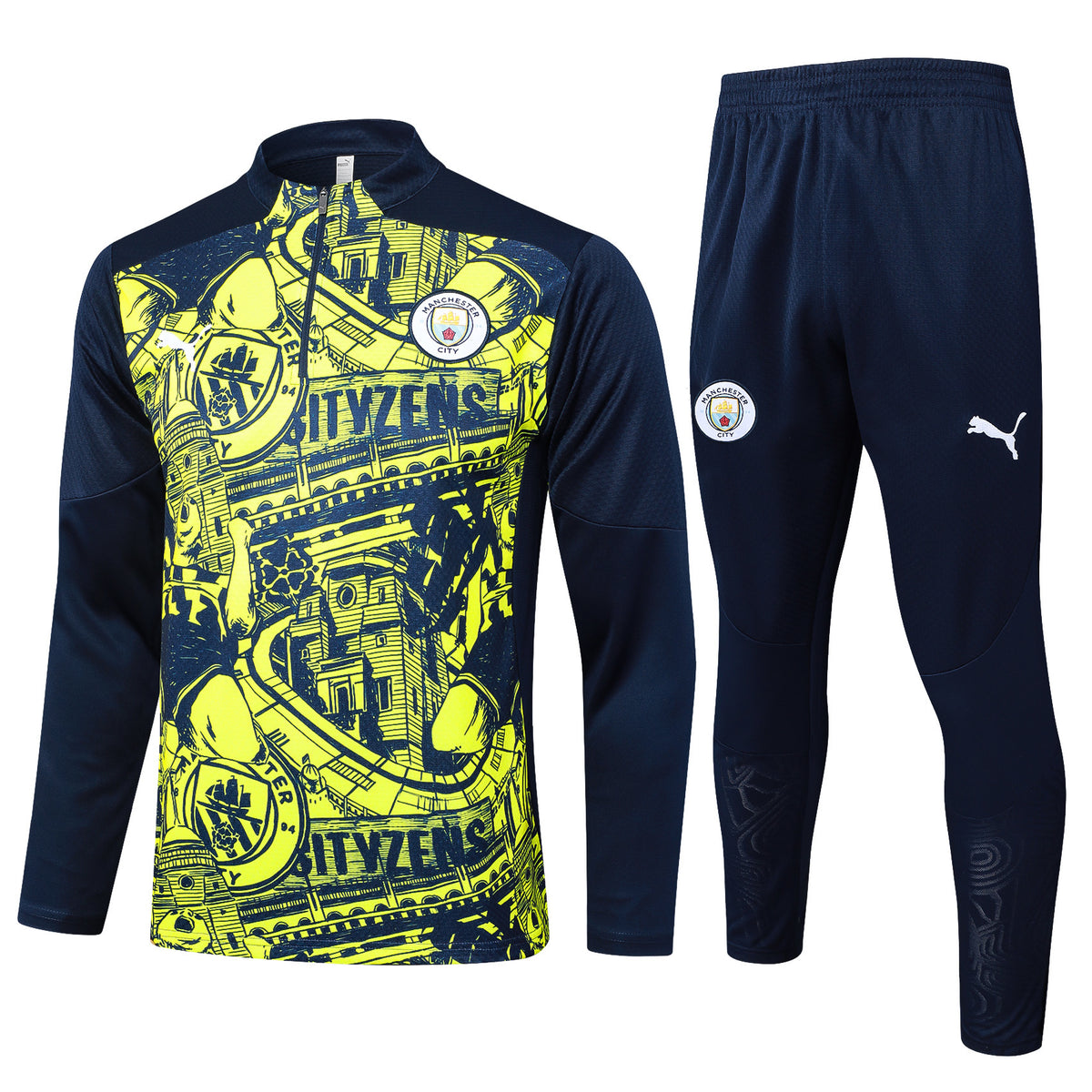 Conjunto de Entrenamiento Largo Manchester City - 2025/26