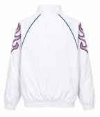 Cortavientos Reversible Retro Japón - Blanco/Azul