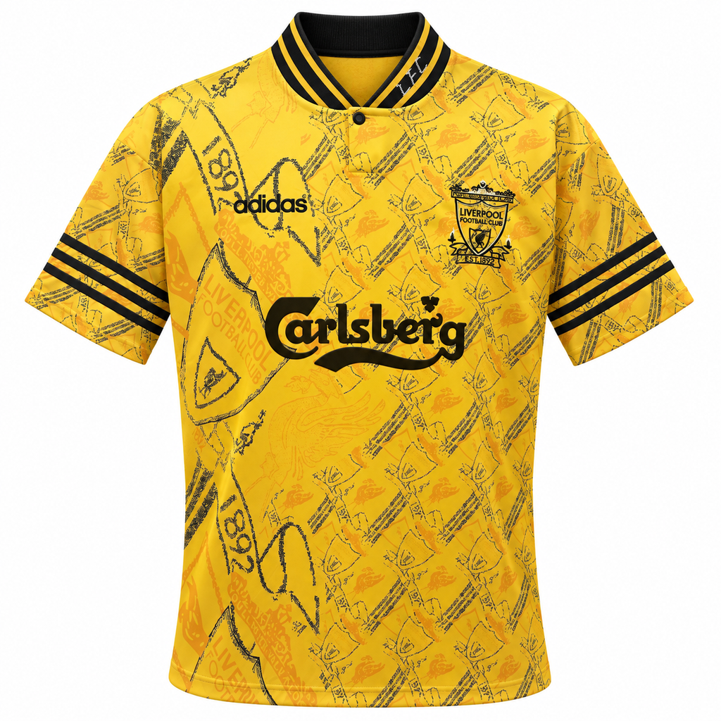 Camiseta Retro Liverpool 1994/96 - 3ª Equipación