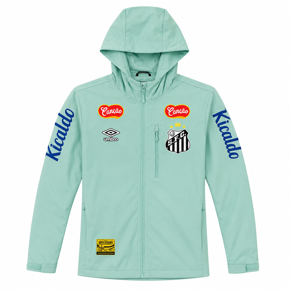 Cortavientos Santos 2026/27 - Verde Menta