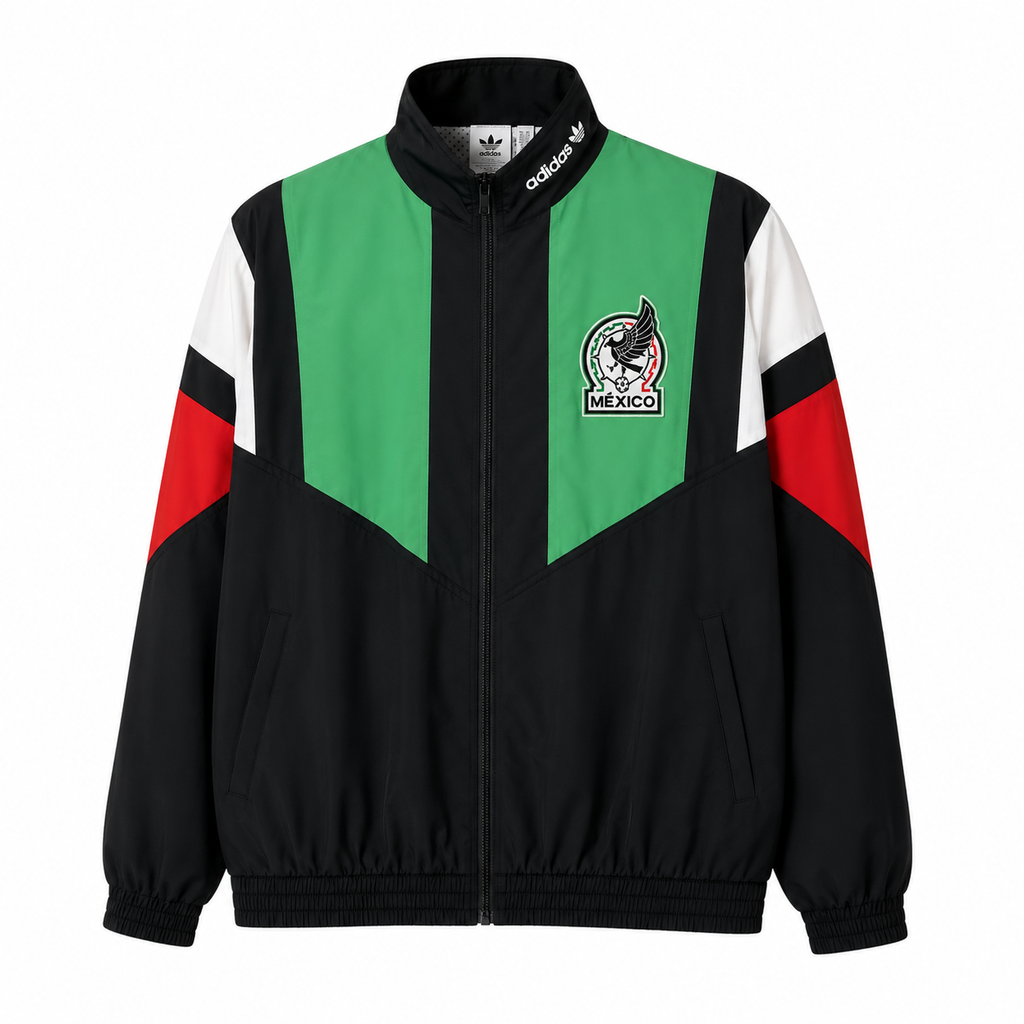 Cortavientos Retro México Mundial 2026 - Negro
