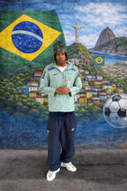 Cortavientos Brasil Mundial 2026 - Verde