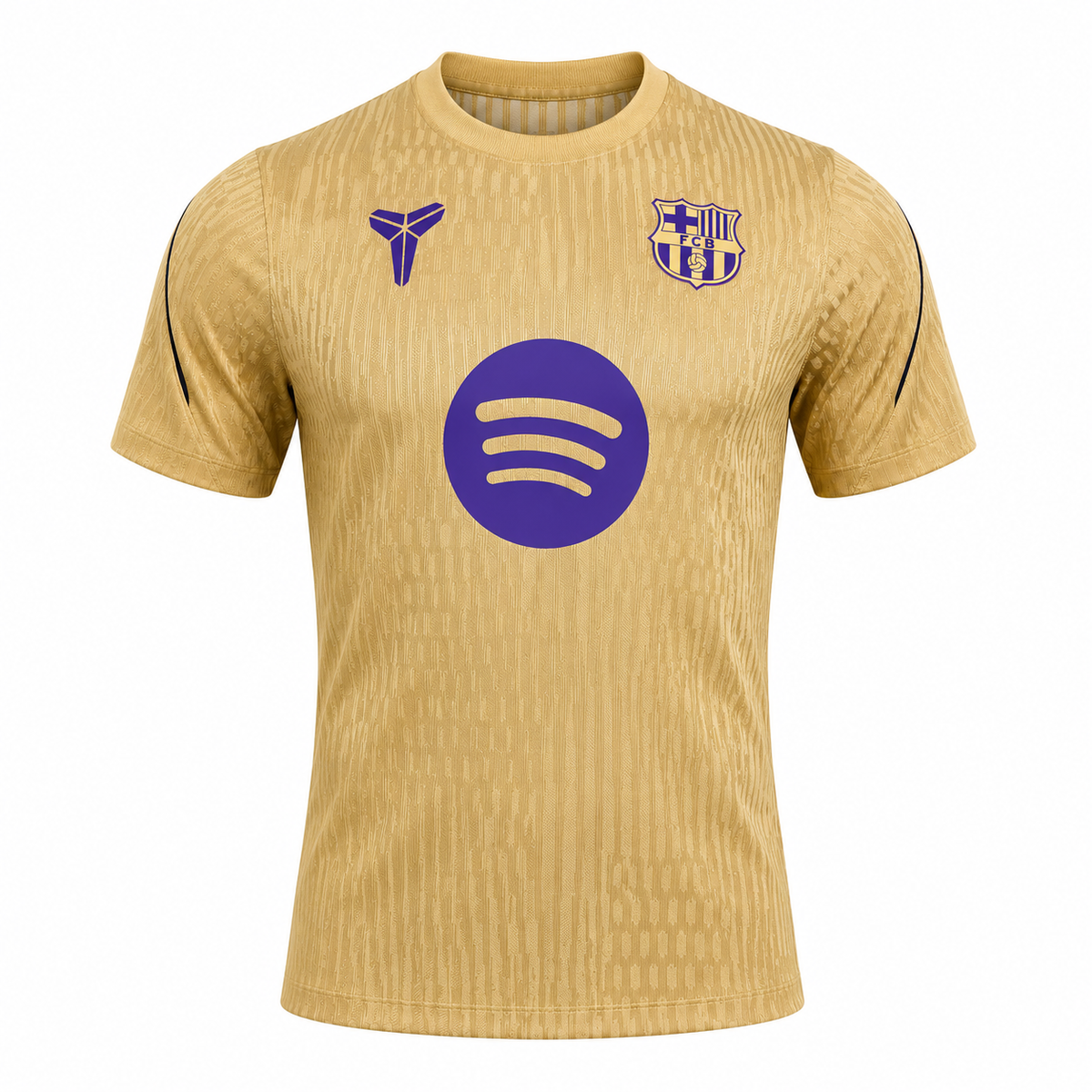 Camiseta Tirantes Fc Barcelona 2026/27 - Entrenamiento Kobe Dorado