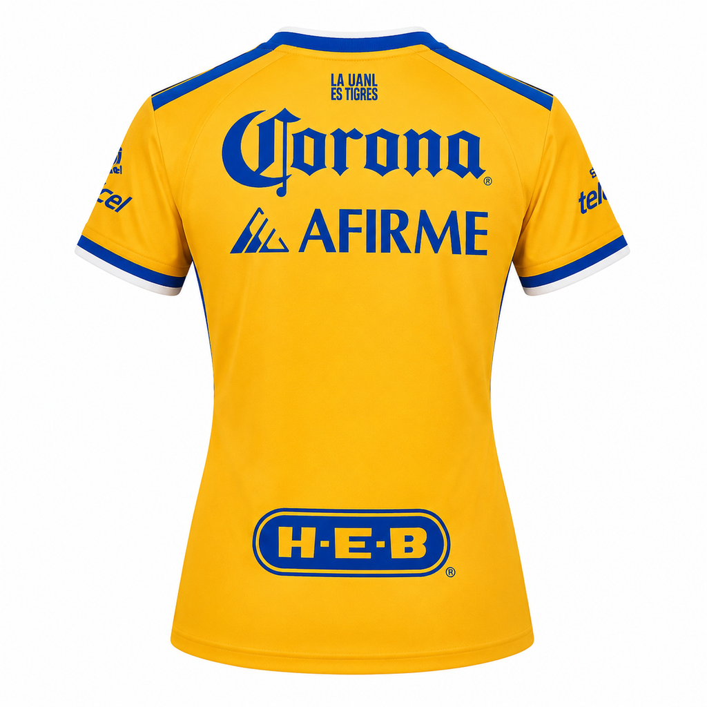 Camiseta Mujer Tigres UANL 2026/27 - 1ª Equipación