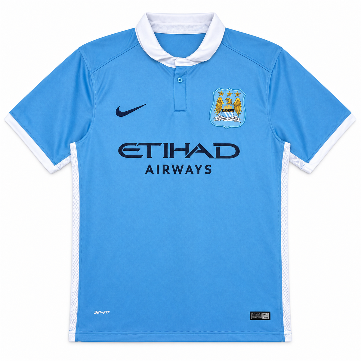 Camiseta Retro Manchester City 2015/16 - 1ª Equipación