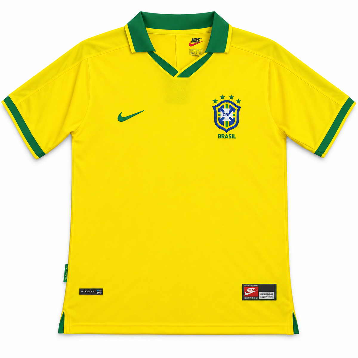 Camiseta Retro Brasil 1997 - 1ª Equipación
