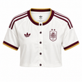 Crop Top Mujer España Mundial 2026 - 2ª Equipación (2 Estrellas)
