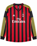 Camiseta Retro Ac Milán 2013/14 - 1ª Equipación Manga Larga
